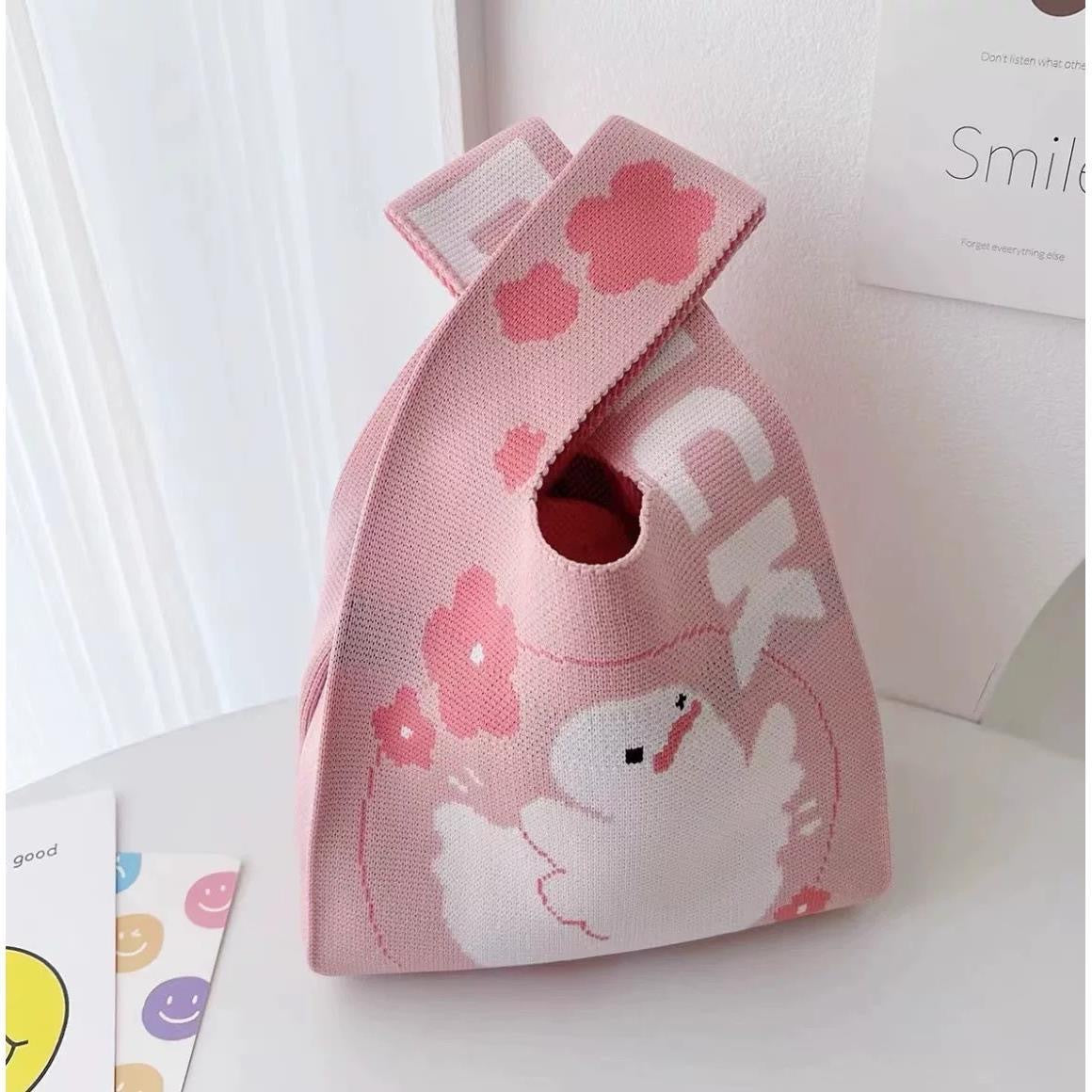 Crossbody Bag Small Bag for Women Versatile Original Spring and Autumn New Niche Knitted Handbag Gift Bag Handheld Vest Bag