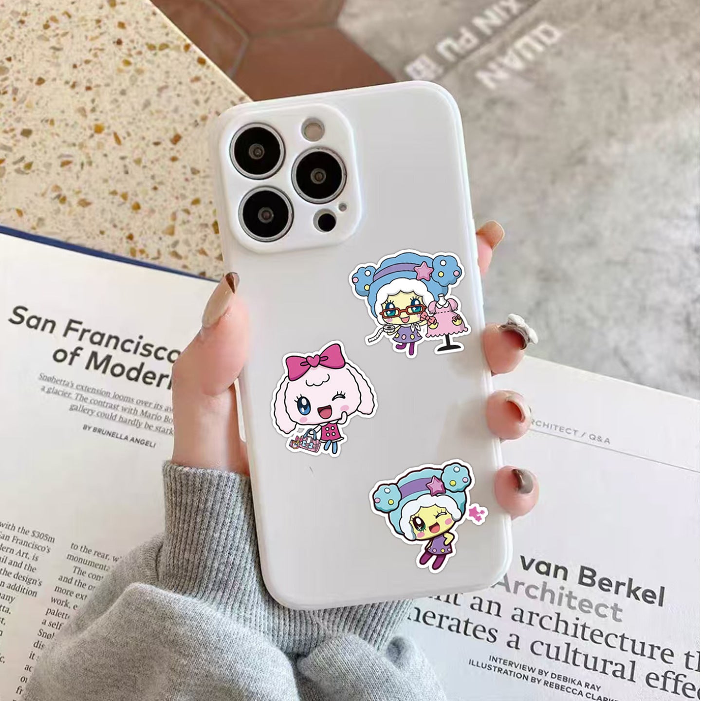 50 Tamagotchi Stickers Classic Game Console Cute Patterns Stickers for Luggage and Planner Decoration