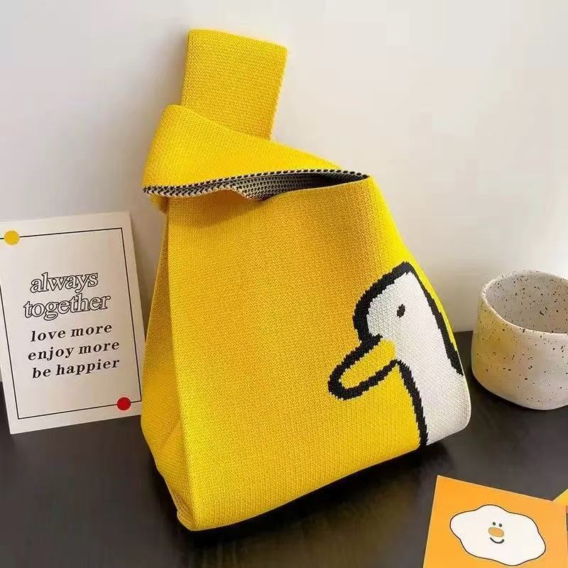 Crossbody Bag Small Bag for Women Versatile Original Spring and Autumn New Niche Knitted Handbag Gift Bag Handheld Vest Bag