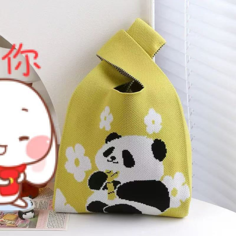 Crossbody Bag Small Bag for Women Versatile Original Spring and Autumn New Niche Knitted Handbag Gift Bag Handheld Vest Bag