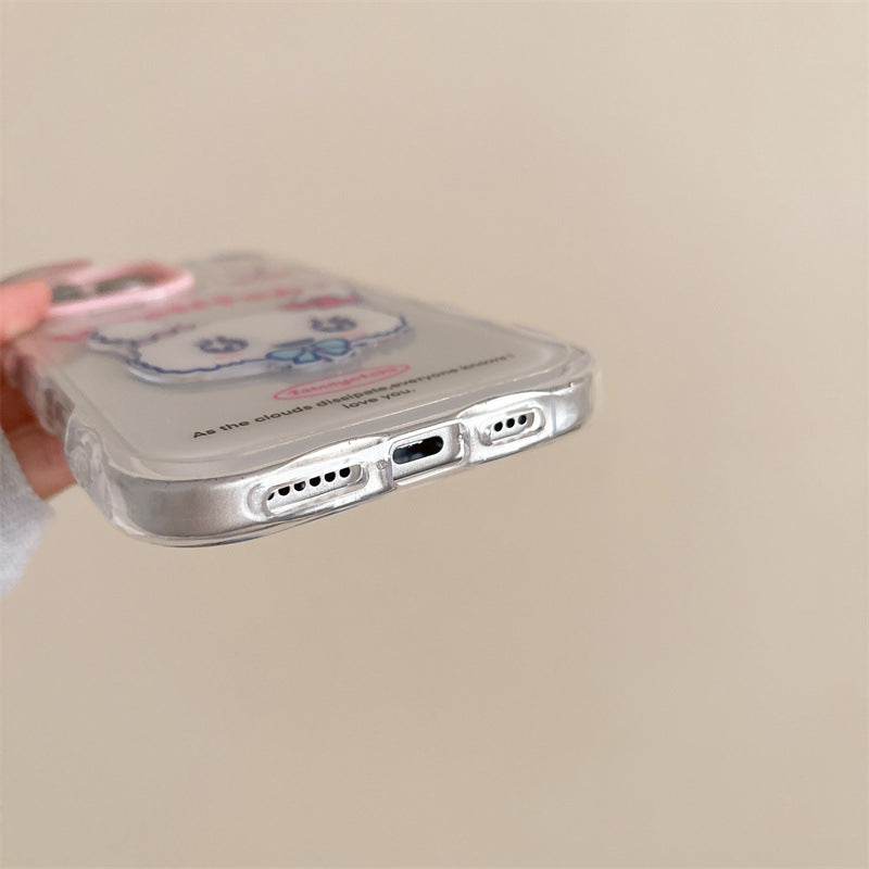3D Tamagotchi Sweetheart Jima Meiji Compatible with iPhone 16 Apple 15 Pro Max/14/13 Phone Case