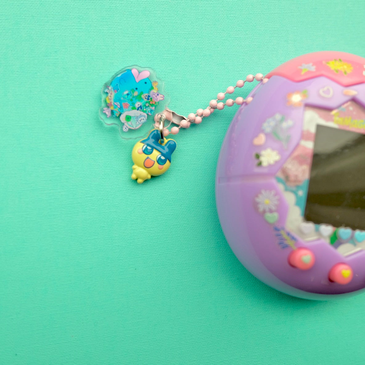 Porte-clé cute planete paradaise